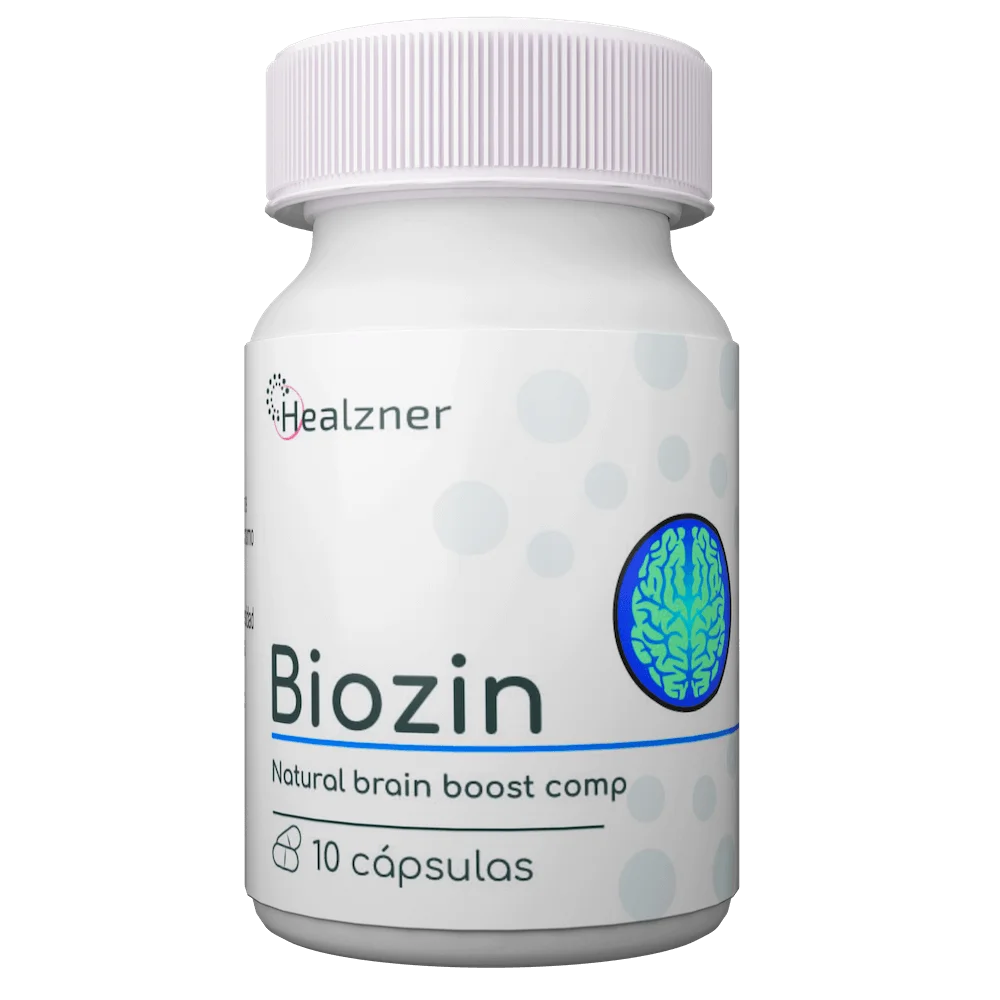 Biozin — 10 cápsulas para la salud auditiva con Ginkgo Biloba, Zinc, Vitamina B12, Ácido Fólico y Magnesio