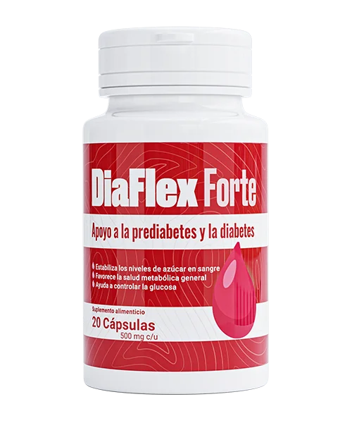 DiaFlex Forte — Cápsulas con berberina y gymnema para glucosa