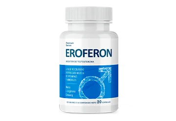 Eroferon — 20 cápsulas naturales para potencia masculina