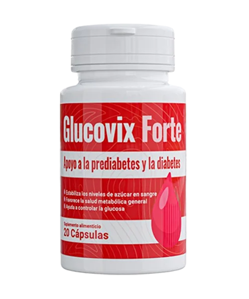 Glucovix Forte — Cápsulas para prediabetes con berberina y canela