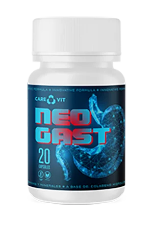 Neogast — 20 cápsulas naturales para gastritis y H. pylori