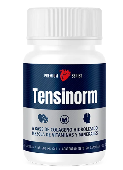 Tensinorm — Cápsulas para presión arterial con moringa
