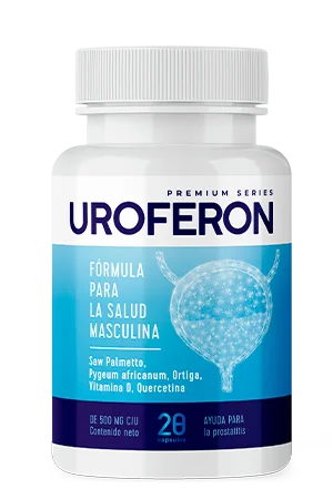 Uroferon — Cápsulas con achiote y uña de gato para próstata